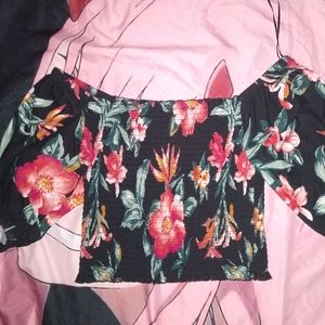 Floral Crop top